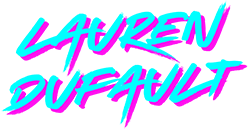 Lauren Dufault Comedy Logo